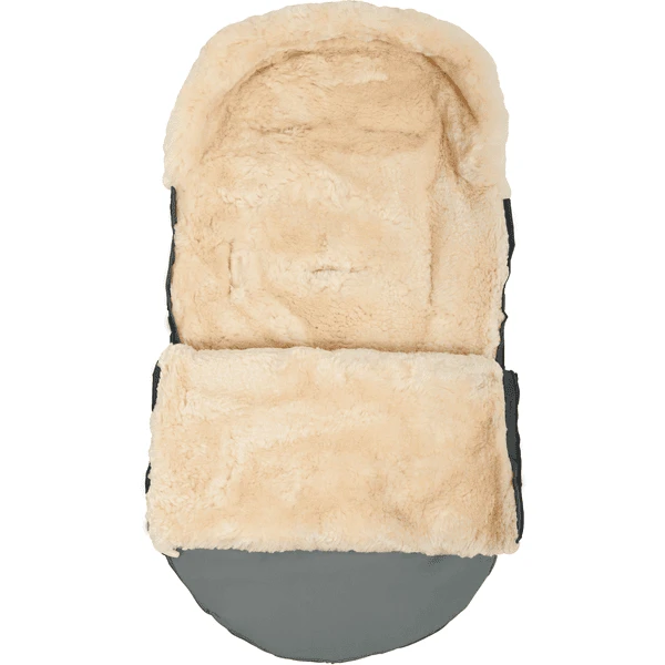 Altabebe Coprigambe In Pelle Di Agnello - Grigio Scuro 5 Altabebe Coprigambe In Pelle Di Agnello - Grigio Scuro - immagine 5