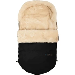 Altabebe Coprigambe In Pelle Di Agnello - Nero -Baby Sconto altabebe coprigambe in pelle di agnello nero a376126 2