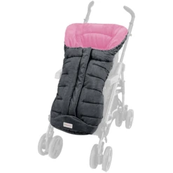 Altabebe Coprigambe Invernale Con Imbottitura 3M - Grigio Scuro/ Rosa -Baby Sconto altabebe coprigambe invernale con imbottitura 3m grigio scuro rosa a376081 4
