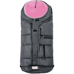 Altabebe Coprigambe Invernale Con Imbottitura 3M - Grigio Scuro /rosa -Baby Sconto altabebe coprigambe invernale con imbottitura 3m grigio scuro rosa a376087 4