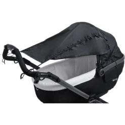 Altabebebe Sun Sail Con Protezione Laterale Nera