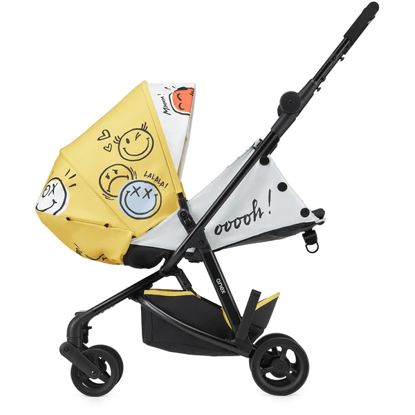 Anex Passeggino Air-Z - Nero/giallo Con Scritte 4 Anex Passeggino Air-Z - Nero/giallo Con Scritte - immagine 4