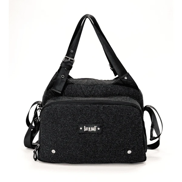 BABY ON BOARD Borsa Fasciatoio Titou, Nero Screziato 3 BABY ON BOARD Borsa Fasciatoio Titou, Nero Screziato - immagine 3