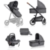 BabyGO Passeggino Simplex Air 3 In 1 Grigio Melange
