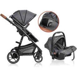 BabyGO Passeggino Simplex Air 3 In 1 Grigio Melange 7 BabyGO Passeggino Simplex Air 3 In 1 Grigio Melange -Baby Sconto babygo passeggino simplex air 3 in 1 grigio melange a364148 2