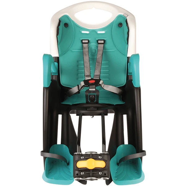 BELLELLI Sella Per Bicicletta Tiger B-Fix Frame Mount White / Turquoise 3 BELLELLI Sella Per Bicicletta Tiger B-Fix Frame Mount White / Turquoise - immagine 3