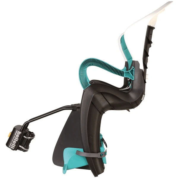 BELLELLI Sella Per Bicicletta Tiger B-Fix Frame Mount White / Turquoise 5 BELLELLI Sella Per Bicicletta Tiger B-Fix Frame Mount White / Turquoise - immagine 5