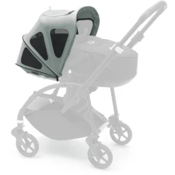 Bugaboo Cappottina Parasole Con Finestre Di Ventilazione Breezy Bee Pine Green -Baby Sconto bugaboo cappottina parasole con finestre di ventilazione breezy bee pine green a342165 2