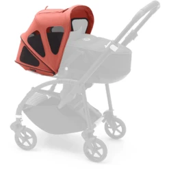 Bugaboo Cappottina Parasole Con Finestre Di Ventilazione Breezy Bee Sunrise Red -Baby Sconto bugaboo cappottina parasole con finestre di ventilazione breezy bee sunrise red a342170 2