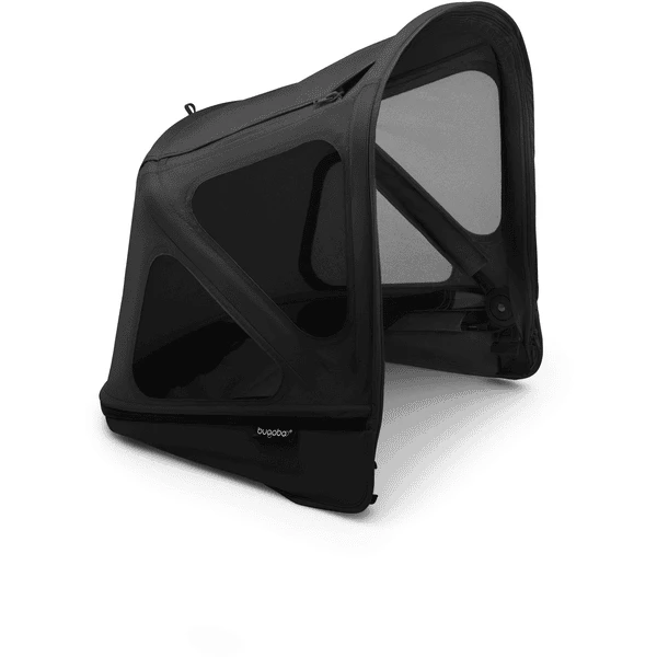 Bugaboo Cappottina Parasole Con Finestre Di Ventilazione Breezy Donkey 3 Midnight Black 1 Bugaboo Cappottina Parasole Con Finestre Di Ventilazione Breezy Donkey 3 Midnight Black