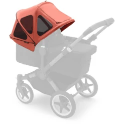 Bugaboo Cappottina Parasole Con Finestre Di Ventilazione Breezy Donkey 5 Sunrise Run -Baby Sconto bugaboo cappottina parasole con finestre di ventilazione breezy donkey 5 sunrise run a342390 2