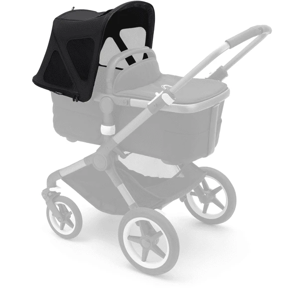 Bugaboo Cappottina Parasole Con Finestre Di Ventilazione Breezy Fox/Cameleon 3/Lynx Midnight Black 2 Bugaboo Cappottina Parasole Con Finestre Di Ventilazione Breezy Fox/Cameleon 3/Lynx Midnight Black - immagine 2