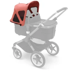 Bugaboo Cappottina Parasole Con Finestre Di Ventilazione Breezy Fox/Cameleon 3/Lynx, Sunrise Red -Baby Sconto bugaboo cappottina parasole con finestre di ventilazione breezy fox cameleon 3 lynx sunrise red a342153 2