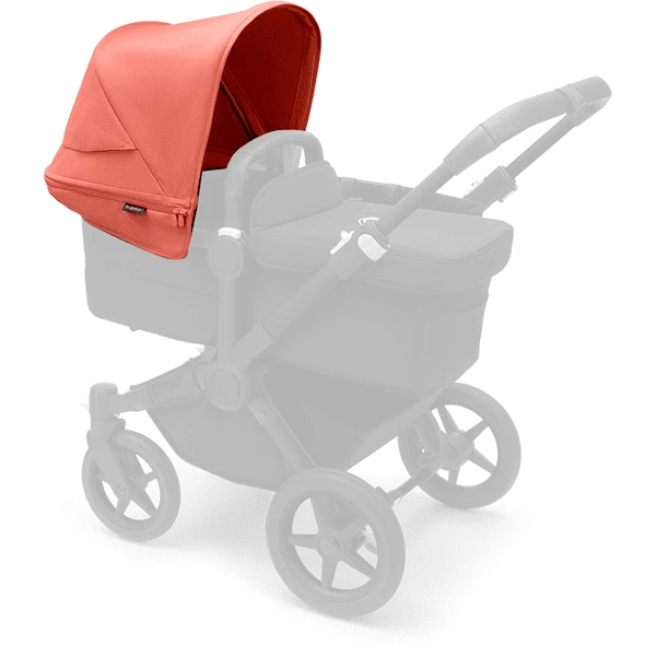 Bugaboo Cappottina Parasole Donkey 5 Sunrise Red 2 Bugaboo Cappottina Parasole Donkey 5 Sunrise Red - immagine 2