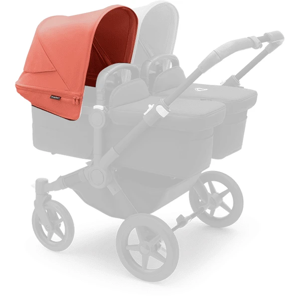 Bugaboo Cappottina Parasole Donkey 5 Sunrise Red 4 Bugaboo Cappottina Parasole Donkey 5 Sunrise Red - immagine 4