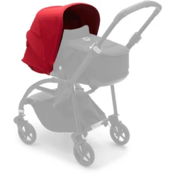 Bugaboo Sun Canopy Bee 6 Red -Baby Sconto bugaboo sun canopy bee 6 red a307637 2