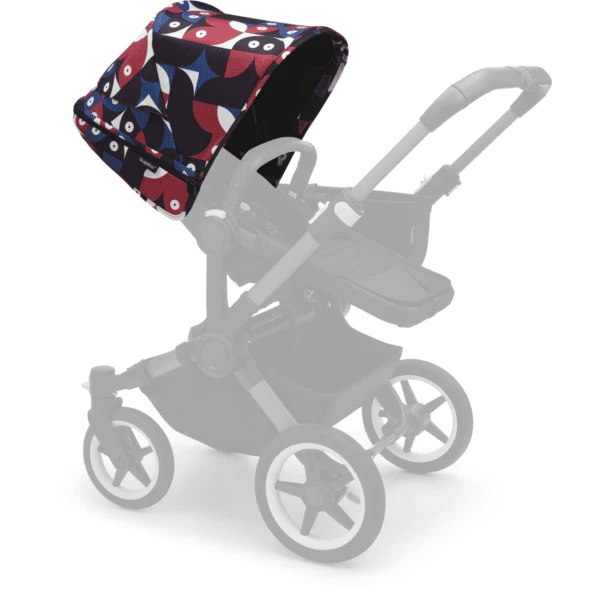 Bugaboo Tettuccio Parasole Donkey 5 Edizione Speciale Rosso/blu 2 Bugaboo Tettuccio Parasole Donkey 5 Edizione Speciale Rosso/blu - immagine 2