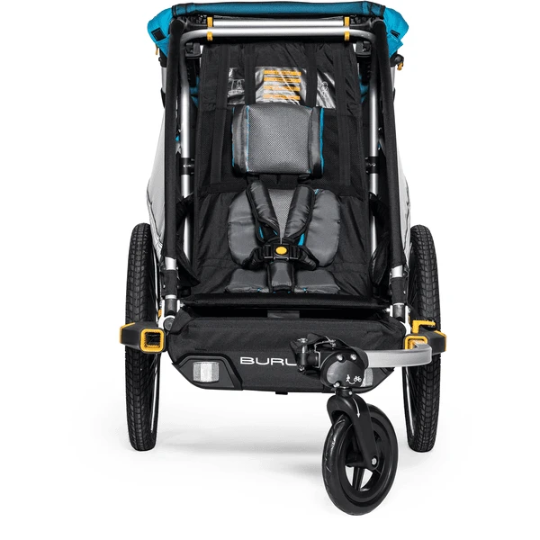 BURLEY Rimorchio Per Biciclette D'Lite X Aqua Single 2020 4 BURLEY Rimorchio Per Biciclette D'Lite X Aqua Single 2020 - immagine 4