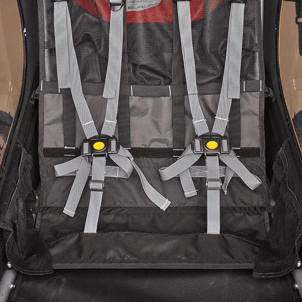 BURLEY Rimorchio Per Biciclette Honey Bee Red 2019 3 BURLEY Rimorchio Per Biciclette Honey Bee Red 2019 - immagine 3