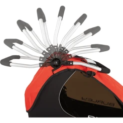 BURLEY Rimorchio Per Biciclette Honey Bee Red 2019 8 BURLEY Rimorchio Per Biciclette Honey Bee Red 2019 -Baby Sconto burley rimorchio per biciclette honey bee red 2019 a312468 3