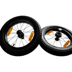 BURLEY Set Di Ruote 16x3 Pollici Completo Di Pneumatici