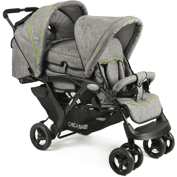 CHIC 4 BABY Passegino DUO Denim Grigio 1 CHIC 4 BABY Passegino DUO Denim Grigio
