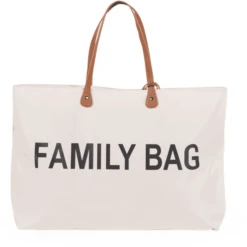 CHILDHOME Borsa Fasciatoio Family Bag Off White