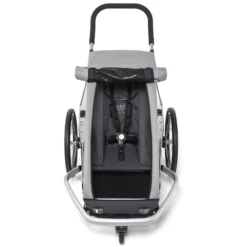 CROOZER Rimorchio Per Biciclette Kid Keeke 1 Stone Grey -Baby Sconto croozer rimorchio per biciclette kid keeke 1 stone grey a288746 4