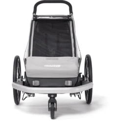 CROOZER Rimorchio Per Biciclette Kid Keeke 1 Stone Grey, Incluso Set Jogger -Baby Sconto croozer rimorchio per biciclette kid keeke 1 stone grey incluso set jogger a415455 4