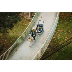 CROOZER Rimorchio Per Biciclette Kid Vaaya 1 Blossom Red -Baby Sconto croozer rimorchio per biciclette kid vaaya 1 blossom red a333480 2