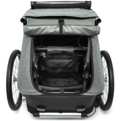 CROOZER Rimorchio Per Biciclette Kid Vaaya 1 Jungle Green 8 CROOZER Rimorchio Per Biciclette Kid Vaaya 1 Jungle Green -Baby Sconto croozer rimorchio per biciclette kid vaaya 1 jungle green a288694 3