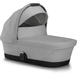 Cybex GOLD Navicella Gazelle S Cot, Lava Grey