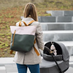 Done By Deer Zaino Fasciatoio Pink Mix -Baby Sconto done by deer zaino fasciatoio pink mix a373473 3