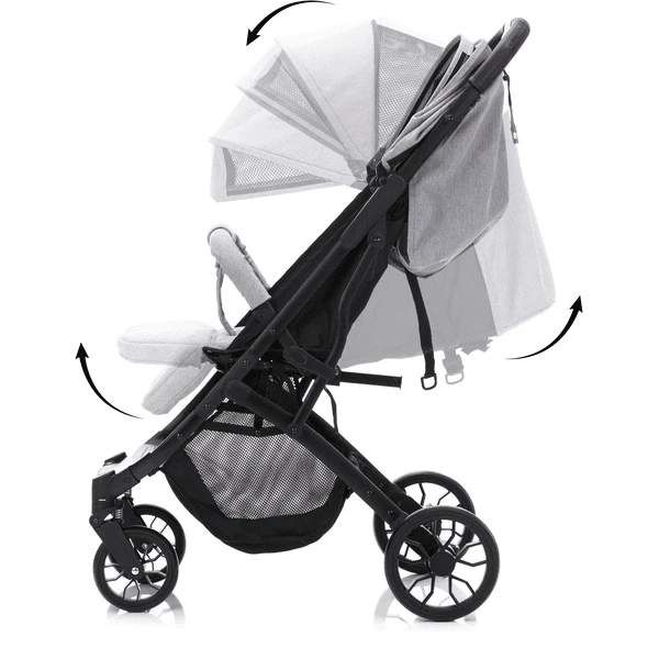 Fill Passeggino Sportivo Styler Elite, Grigio Chiaro Melange 4 Fill Passeggino Sportivo Styler Elite, Grigio Chiaro Melange - immagine 4