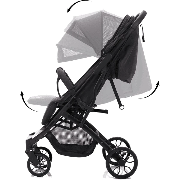 Fill Passeggino Sportivo Styler Elite, Nero Melange 3 Fill Passeggino Sportivo Styler Elite, Nero Melange - immagine 3