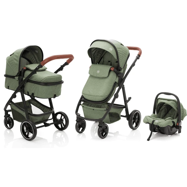 Fill Passeggino Trio Panther Elite 3 In 1, Forest Green Melange 1 Fill Passeggino Trio Panther Elite 3 In 1, Forest Green Melange