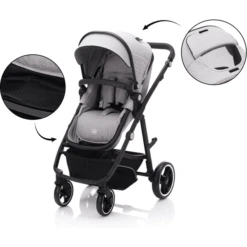Fill Passeggino Trio Panther Elite 3 In 1, Grigio Chiaro Melange 7 Fill Passeggino Trio Panther Elite 3 In 1, Grigio Chiaro Melange -Baby Sconto fill passeggino trio panther elite 3 in 1 grigio chiaro melange a291628 2