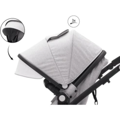 Fill Passeggino Trio Panther Elite 3 In 1, Grigio Chiaro Melange 8 Fill Passeggino Trio Panther Elite 3 In 1, Grigio Chiaro Melange -Baby Sconto fill passeggino trio panther elite 3 in 1 grigio chiaro melange a291628 3