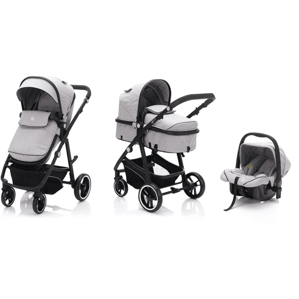 Fill Passeggino Trio Panther Elite 3 In 1, Grigio Chiaro Melange 1 Fill Passeggino Trio Panther Elite 3 In 1, Grigio Chiaro Melange