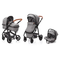 Fill Passeggino Trio Panther Elite 3 In 1, Grigio Melange
