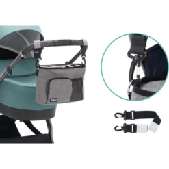 Fillikid Buggy Organizer Per Passeggini, Grigio Melange -Baby Sconto fillikid buggy organizer per passeggini grigio melange a335334 3