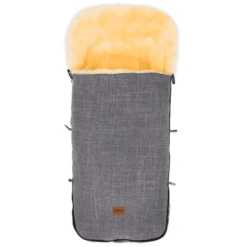 Fillikid Coprigambe In Vello D'agnello Makalu Melange Grigio Chiaro