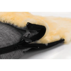 Fillikid Coprigambe In Vello D'agnello Makalu Melange Grigio Chiaro -Baby Sconto fillikid coprigambe in vello dagnello makalu melange grigio chiaro a279327 4