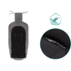 Fillikid Coprigambe Invernale In Piuma D'oca Kibo, Grigio Chiaro/melange -Baby Sconto fillikid coprigambe invernale in piuma doca kibo grigio chiaro melange a299257 2