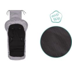 Fillikid Coprigambe Invernale K2 Soft Pongee Grigio Chiaro Melange -Baby Sconto fillikid coprigambe invernale k2 soft pongee grigio chiaro melange a299255 2