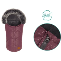 Fillikid Coprigambe Invernale Lhotse, Taglia 0 - Viola Glitter -Baby Sconto fillikid coprigambe invernale lhotse taglia 0 viola glitter a375708 3