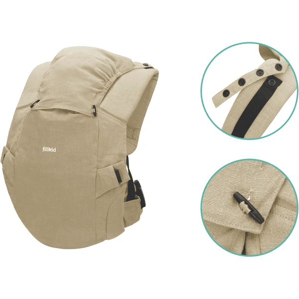 Fillikid Fascia Marsupio Natural - Beige 2 Fillikid Fascia Marsupio Natural - Beige - immagine 2