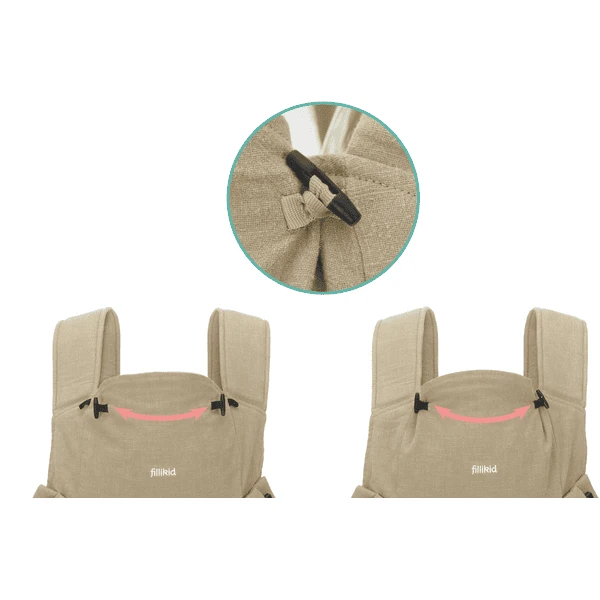 Fillikid Fascia Marsupio Natural - Beige 3 Fillikid Fascia Marsupio Natural - Beige - immagine 3