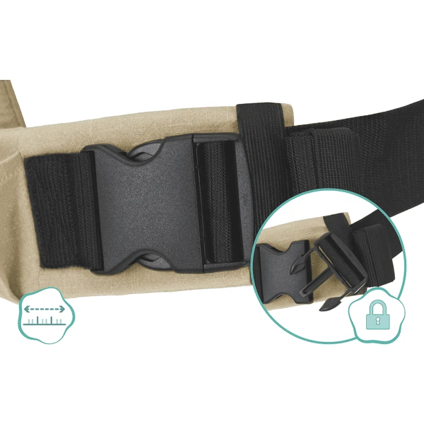 Fillikid Fascia Marsupio Natural - Beige 4 Fillikid Fascia Marsupio Natural - Beige - immagine 4