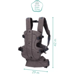 Fillikid Marsupio Walk Grigio-melange -Baby Sconto fillikid marsupio walk grigio melange a195488 3